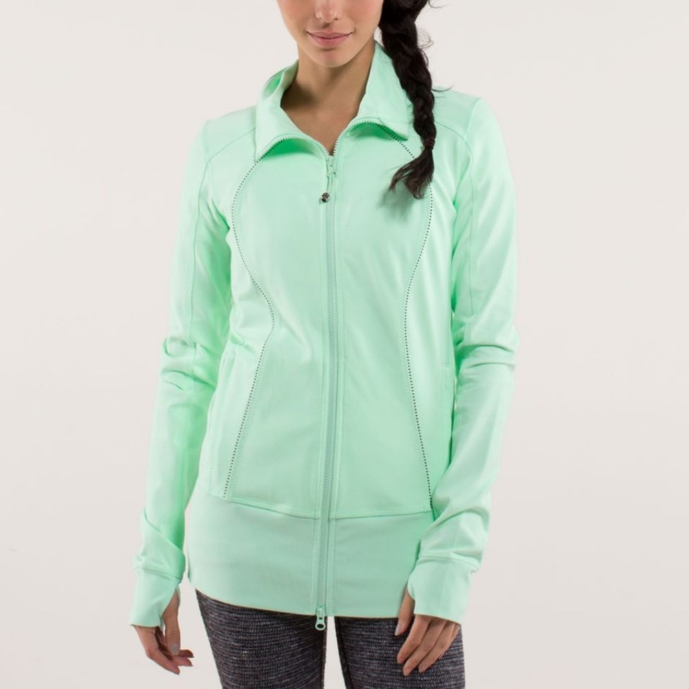 Lululemon Nice Asana Jacket - Fresh Teal